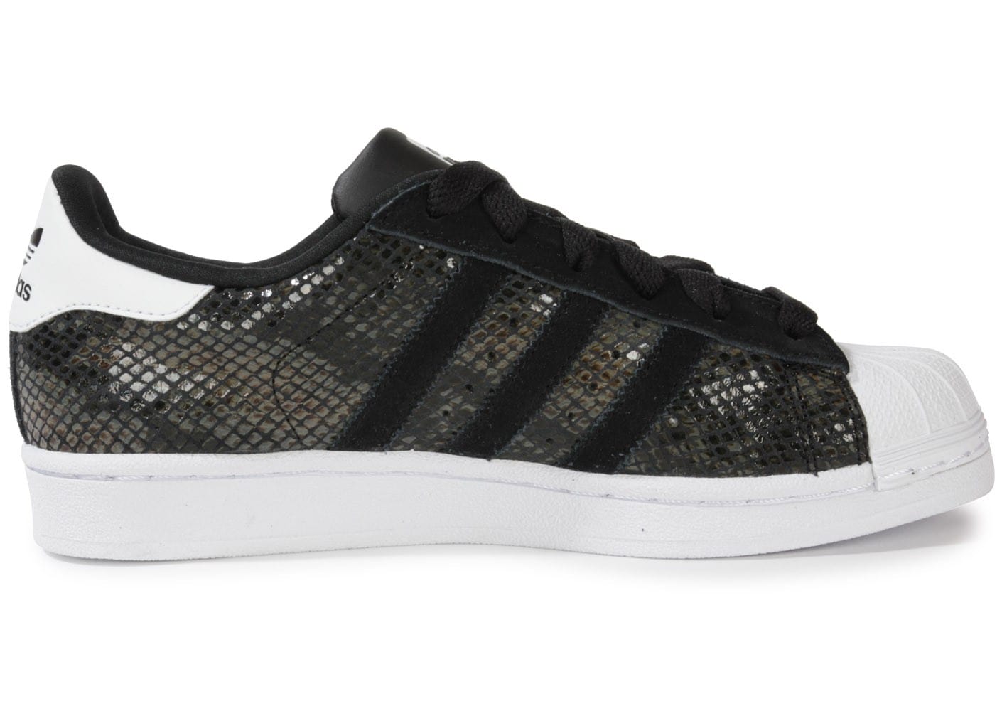 adidas superstar femme noir serpent